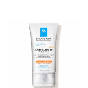 La Roche-Posay Anthelios 50 Tinted Mineral Daily Tone Correcting Primer, Face Sunscreen SPF 50 with Antioxidants, 1.35 Fl. Oz.