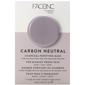 FACEINC by nails inc. Carbon Neutral Charcoal Purifying Pod Mask 10ml