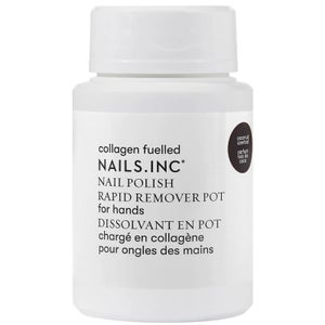 nails inc. Express Nail Polish Remover Pot Powered by Collagen 60 ml