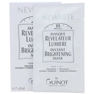 Guinot Newhite Masque Revelateur Lumiere Instant Brightening Mask 7 x 30ml / 1.01 fl.oz. Sachets