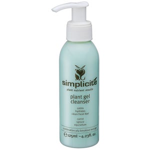 Simplicite Plant Gel Cleanser Comb/Oily 125ml