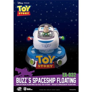 Beast Kingdom Toy Story Diorama Lumineux Oeuf Attaque Vaisseau Flottant Buzz 13cm