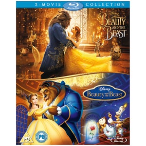 Beauty & The Beast Live Action/Animated Doublepack