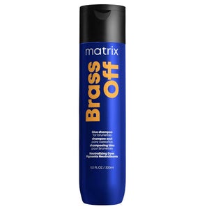 Matrix Total Results Brass Off Neutralising Blue Shampoo for Lightened Brunette Hair 300ml
