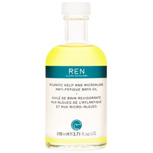 REN Clean Skincare Body  Atlantic Kelp and Microalgae Anti-Fatigue Bath Oil 110ml / 3.71 fl.oz.