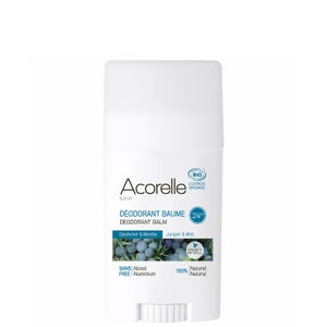 Acorelle Organic Juniper and Mint Deodorant Balm 40g
