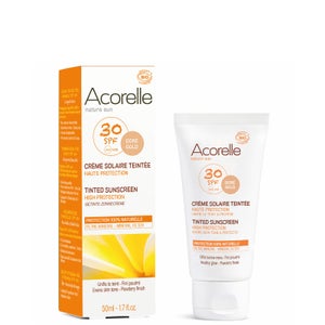 Acorelle Organic Tinted SPF30 Sunscreen - Gold 50ml
