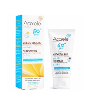 Acorelle Babies Organic SPF50+ Sunscreen - 3 Months and Up 50ml