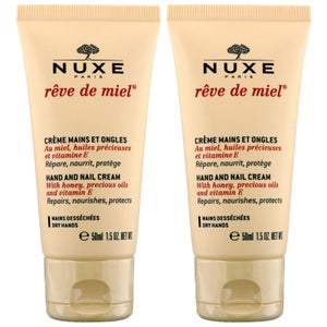 Nuxe Rêve de Miel Hand and Nail Cream Duo 2 x 50ml
