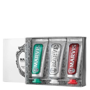 Marvis Travel Flavour Toothpaste Trio 3 x 25ml