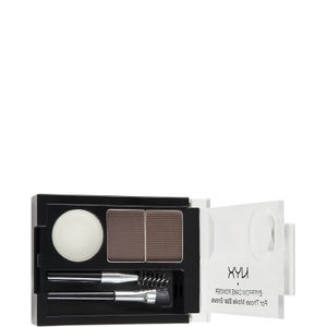 NYX Professional Makeup Eyebrow Cake Powder - Dark Brown/ Brown