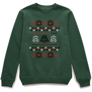Star Wars Empire Knit Green Christmas Sweatshirt