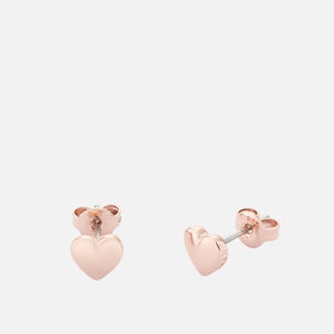 Ted Baker Women's Harly Tiny Heart Stud Earrings - Rose Gold