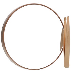 Tweezerman Brows Rose Gold Mini Slant Tweezer & 10x Magnifying Mirror