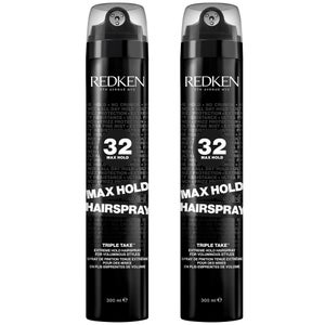 Redken Max Hold Hairspray for Extreme Hold 2 x 300ml