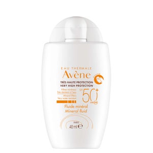 Avène Suncare Very High Protection Mineral Fluid SPF50+ 40ml