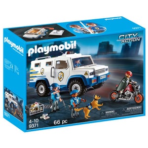 Playmobil : Fourgon blindé avec convoyeurs de fonds (9371)