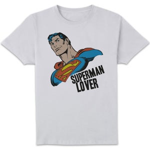 T-Shirt Homme Superman Lover (DC Comics) - Blanc