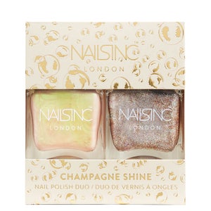nails inc. Trend Duo Champagne Shine Nail Polish Duo 2 x 14ml