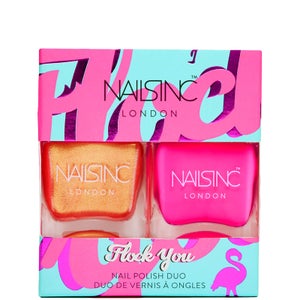 nails inc. Trend Duo Flock You Nail Polish Duo 2 x 14ml
