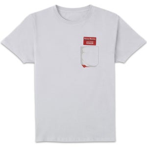 T-Shirt Homme Shaun Of The Dead - You've Got Red On Your Pocket - Blanc
