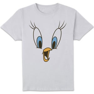 Looney Tunes Tweety Face Men's T-Shirt - White