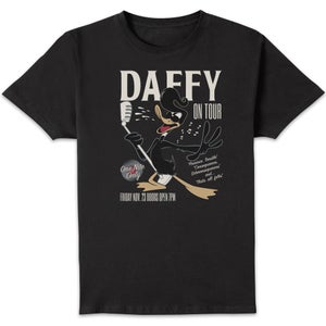 Looney Tunes Daffy Concert Men's T-Shirt - Black