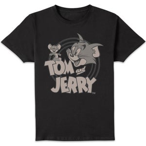 T-Shirt Homme Tom et Jerry - Noir