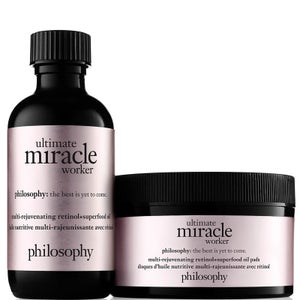 philosophy Ultimate Miracle Worker Multi-Rejuvenating Retinol and Superfood Oil Pads