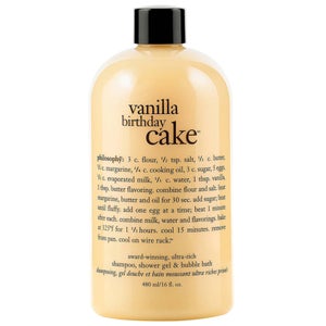 Philosophy Vanilla Birthday Cake Shampoo, Shower Gel 480ml