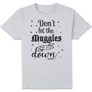 Harry Potter Don't Let The Muggles Get You Down Men's T-Shirt - White