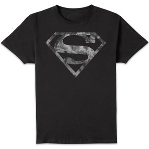 DC Originals Marble Superman Logo Men's T-Shirt - Black