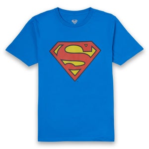 Camiseta DC Comics Superman Logo Clásico - Hombre - Azul