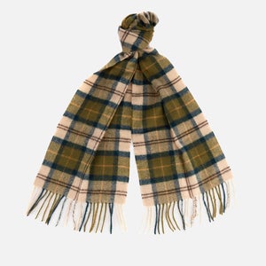 Barbour Men's Tartan Lambswool Scarf - Ancient