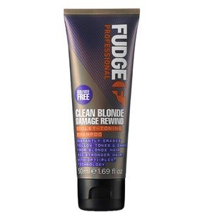 Clean Blonde Damage Rewind Purple Toning Shampoo 50ml (Travel Size)
