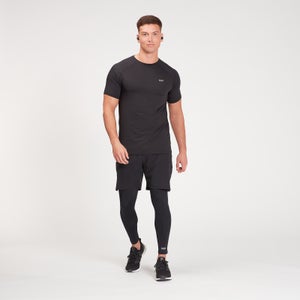 Męskie legginsy treningowe typu Baselayer z kolekcji MP – czarne