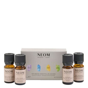 Neom Wellbeing London Gifting & Accessories - Wellbeing Essential Oil Blends 4 x 10ml