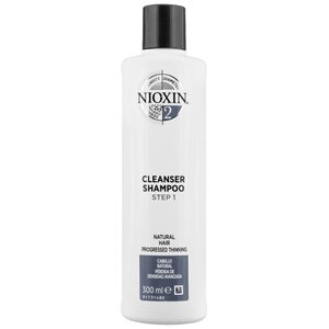 NIOXIN 3D Care System System 2 Step 1 Cleanser Shampoo: For Natural Hair With Progressed Thinning 300ml