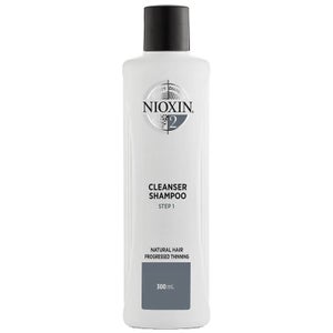 NIOXIN 3-Part System 2 Cleanser Shampoo for Natural Hair with Progressed Thinning 300ml