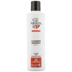 NIOXIN 3D Care System System 4 Step 1 Color Safe Cleanser Shampoo: For Colored Hair With Progressed Thinning 300ml