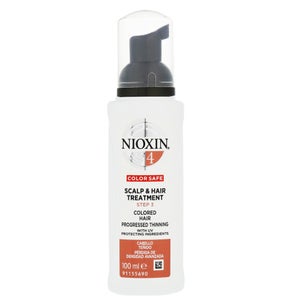 Nioxin 3D Care System System 4 Step 3 Color Safe Scalp & Hair Treatment: For Colored Hair With Progressed Thinning 100ml