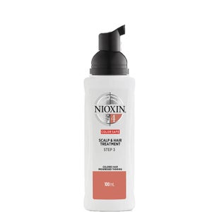NIOXIN 3-Part System 4 Scalp and Hair Treatment for Coloured Hair with Progressed Thinning 100ml
