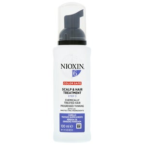 NIOXIN Leave-in Treatment System 6 Step 3 Color Safe Scalp & Hair 100ml