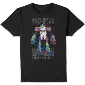 T-Shirt Homme I, Croquette Rick et Morty - Noir