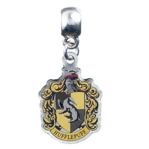 Harry Potter Hufflepuff Crest Slider Charm - Yellow