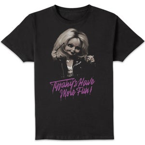 Chucky Tiffanys Have More Fun T-shirt - Zwart