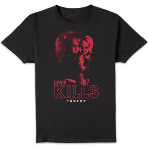 T-Shirt Homme Love Kills Chucky - Noir