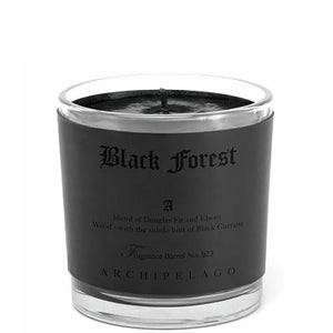 Archipelago Botanicals Letter Press Black Forest Candle 363g Exclusive