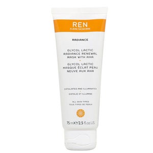 REN Clean Skincare Radiance Glycol Lactic Radiance Renewal Mask 75ml