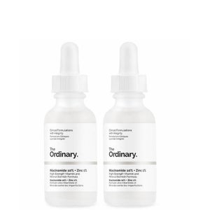 The Ordinary Niacinamide 10% + Zinc 1% High Strength Vitamin and Mineral Blemish Formula Duo